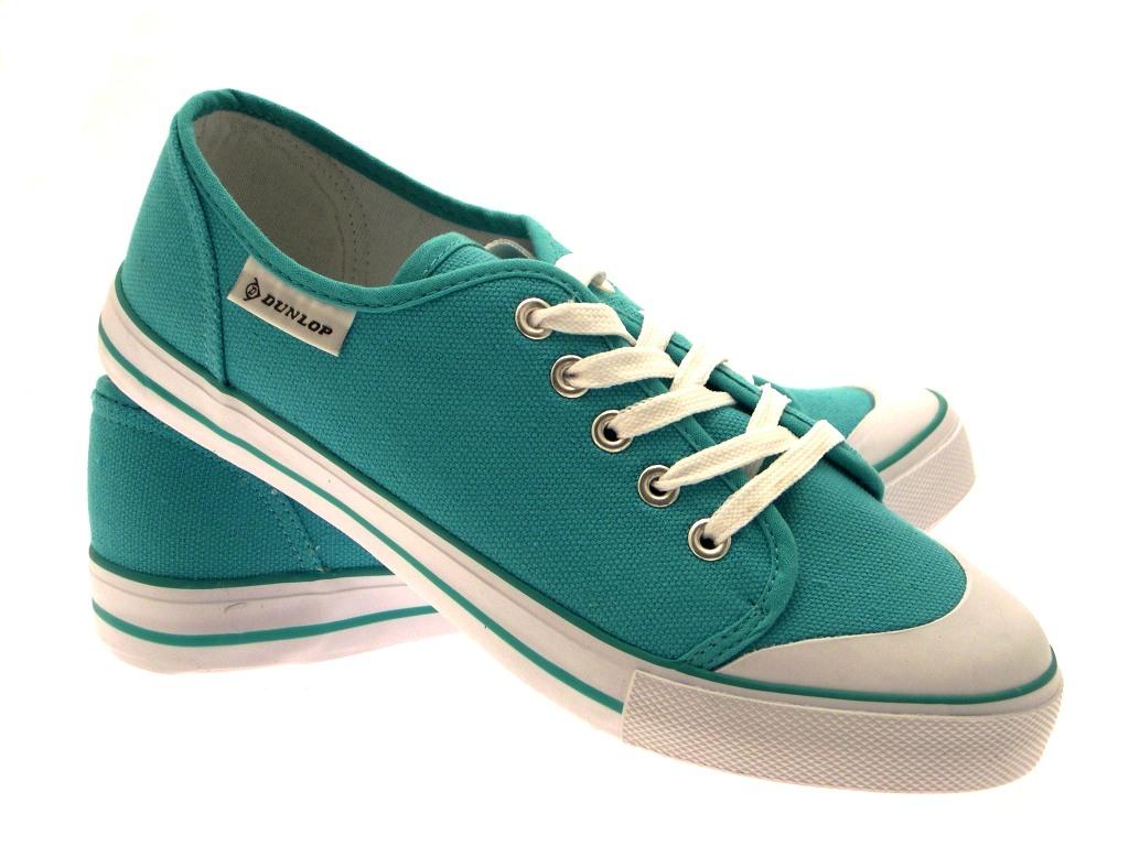 DUNLOP PLIMSOLES PLIMSOLLS PUMPS SHOES TRAINERS CANVAS WOMENS GIRLS LADIES SIZE | eBay